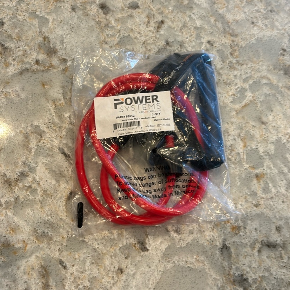 Power Systems Versa-Tube Plus, medium strength Red